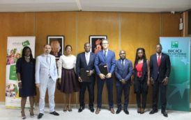 Côte d’Ivoire / Financement des PME: Signature d’une convention de prêt de 2 milliards de F CFA entre la BICICI et Advans-CI en images