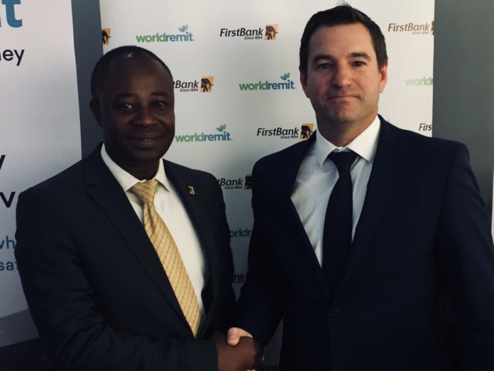 First Bank s’associe à WorldRemit pour faciliter les envois de fonds vers le Nigeria