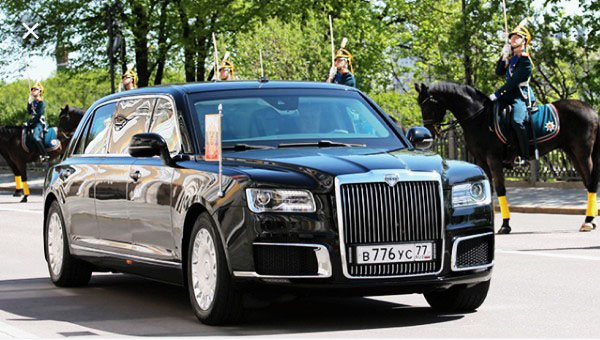 Hier à Paris, la limousine de Poutine crée l’évènement!