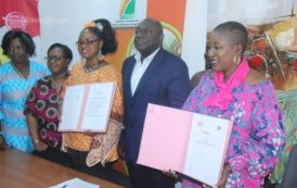 Entrepreneuriat féminin: Signature de convention entre Africa Femme Initiatives Positives et FIPME en images