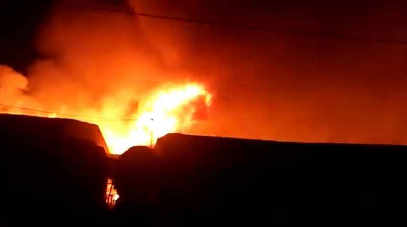 Côte d’Ivoire: Le marché de Soubré en feu