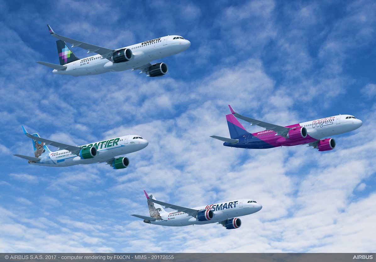 Indigo Partners double la commande existante de la famille A320neo avec un engagement de 430 avions supplémentaires