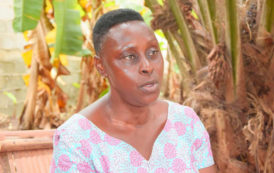 Léontine MIEZAN co-présidente de la société coopérative Amanmouo du Moronou