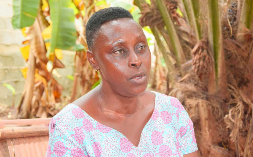 Léontine MIEZAN co-présidente de la société coopérative Amanmouo du Moronou