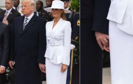 L’instant gênant où Melania Trump refuse (encore) de tenir la main de son mari