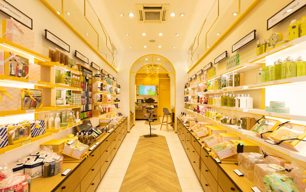 L’Occitane rouvre la boutique de Florence