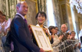 Le prix de la liberté de la mairie de Paris retiré à Aung San Suu Kyi