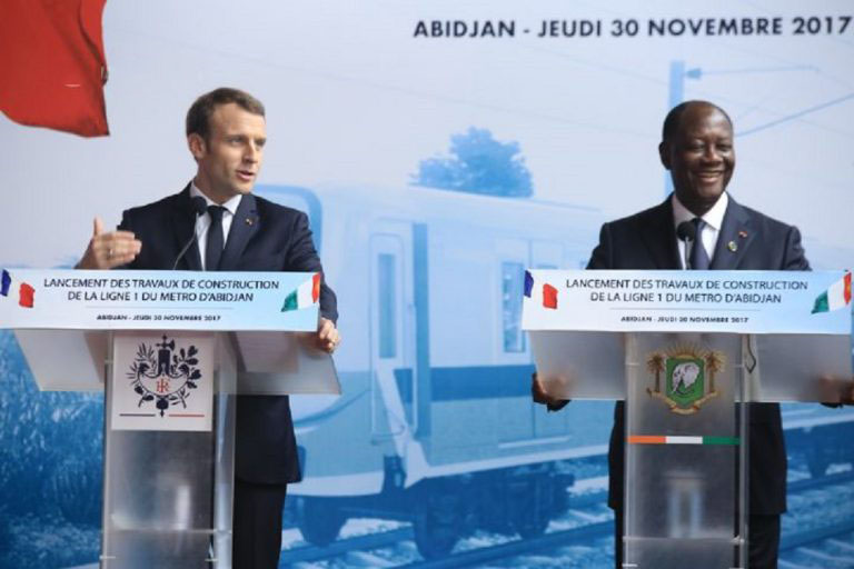 Côte d’Ivoire-France: Macron annonce « des visas dont la durée sera égale à celle du passeport »