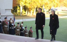 Emmanuel Macron avec Theresa May dans la Somme sur les traces de l’Histoire [Photos]