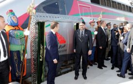 Macron et le roi Mohammed VI inaugurent une ligne à grande vitesse au Maroc [Photos]