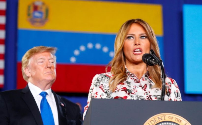 Melania Trump sur le devant de la scène en Floride [Photos]