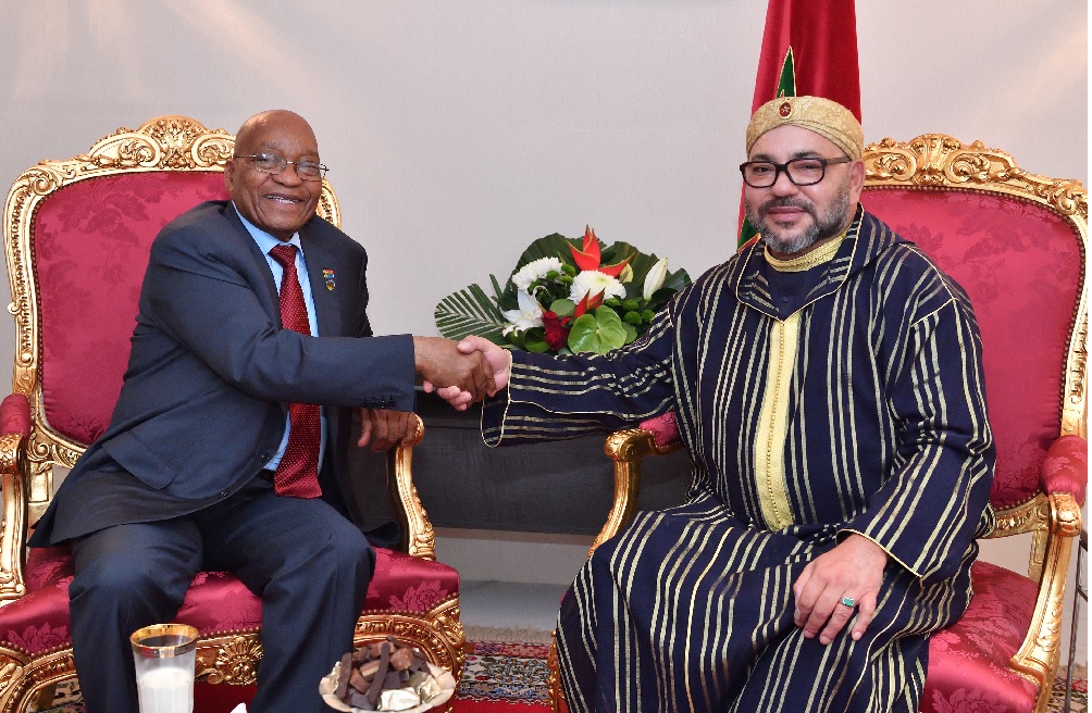 5E SOMMET UA-UE : UNE RENCONTRE HISTORIQUE ENTRE MOHAMMED VI ET JACOB ZUMA