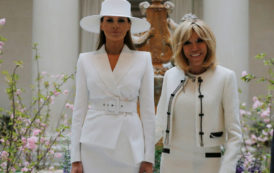 Brigitte Macron et Melania Trump visitent la National Gallery of Art [Photos]