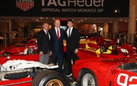 Le prince Albert II a inauguré une exceptionnelle exposition de Ferrari