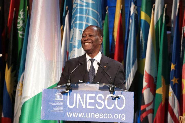 Allocution de SEM Alassane Ouattara, président de la république de cote d’ivoire a la cérémonie de remise du prix Felix Houphouët-Boigny pour la recherche de la paix en images