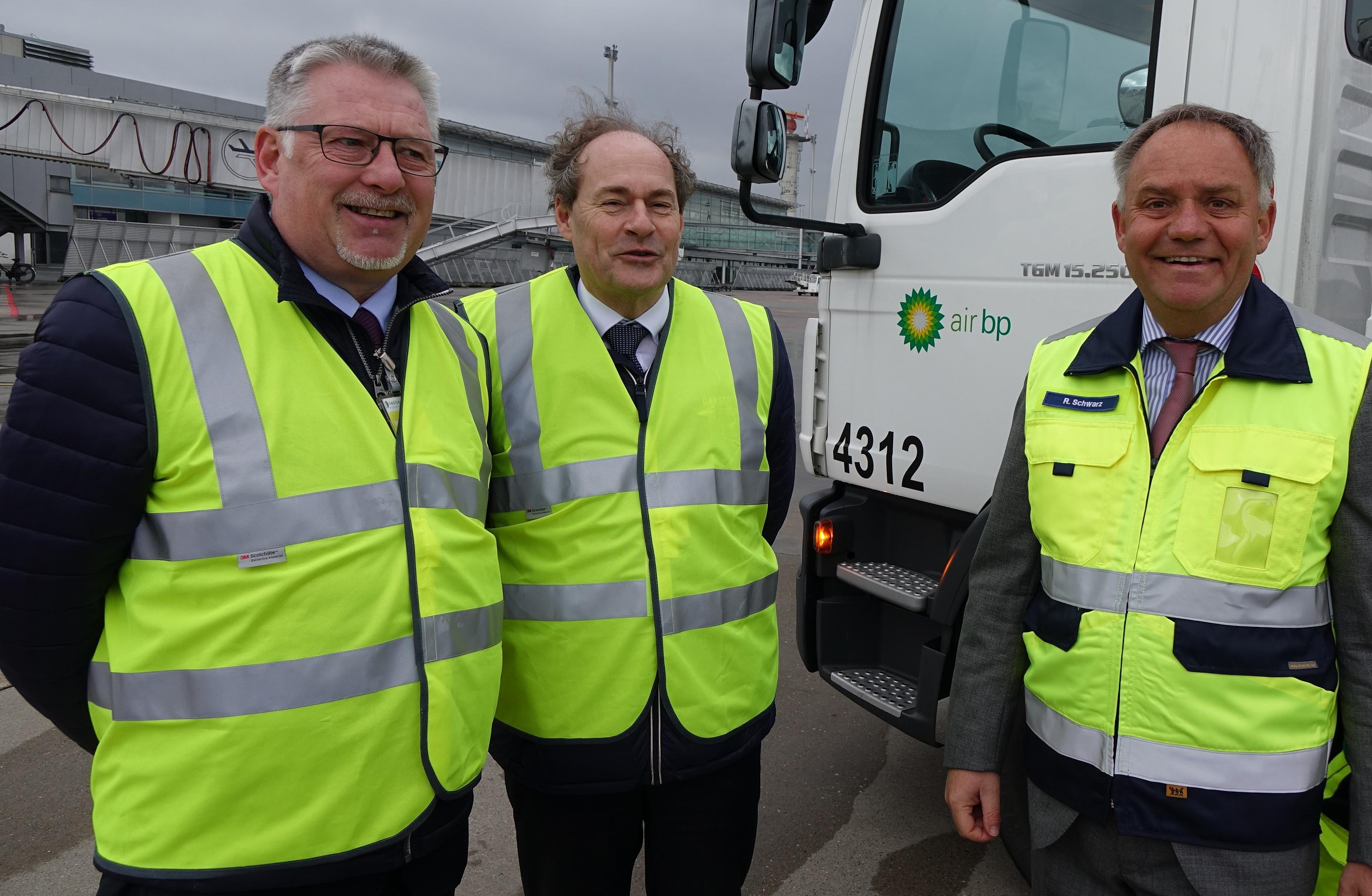 Air BP takes offat Muenster-Osnabrück International airport