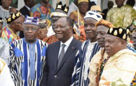 Côte d’Ivoire : Rencontre entre le Président Ouattara et la Chambre des Rois et Chefs traditionnels en images