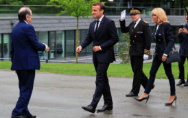 Emmanuel Macron, président-sélectionneur d’un jour à Clairefontaine