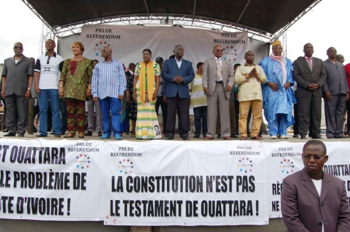 Côte d’ivoire/Référendum: L’opposition évoque un taux de participation “entre 3 et 5%”