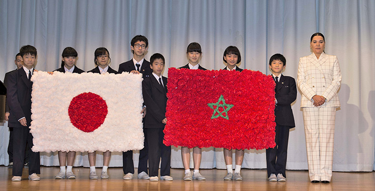 Maroc : SAR la Princesse Lalla Hasnaa visite une école de Tokyo