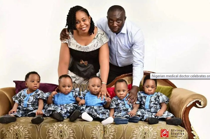 In January 2017, Cross River state welcomed its first set of quintuplets through the family of Dr and Mrs Edet Ekpo.