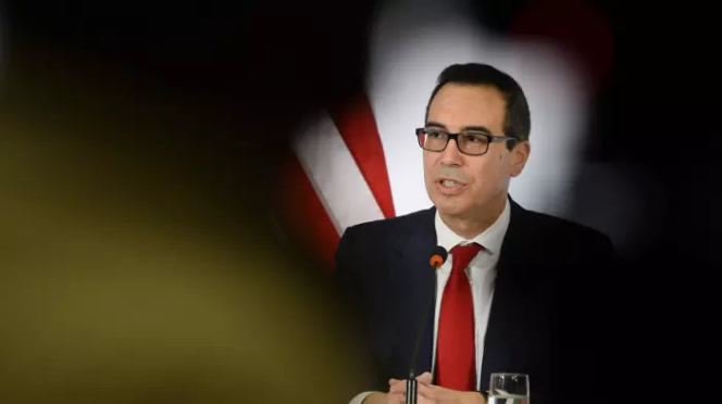 Steven Mnuchin sets out Trump administration’s softer side