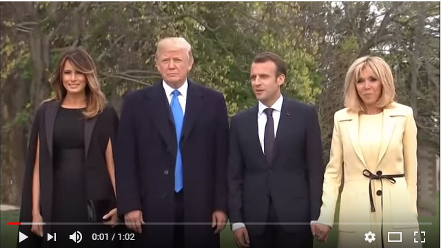 Video / Emmanuel Macron chez Donald Trump : le plaisir avant le travail