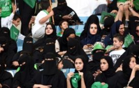 Saudi Women Enter Stadium for First Time to Celebrate ‘National Day’