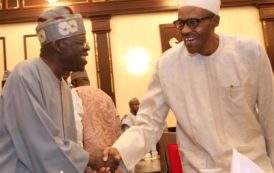 2019: Tinubu meets Buhari, speaks on APC crisis, Obasanjo, IBB’s letters