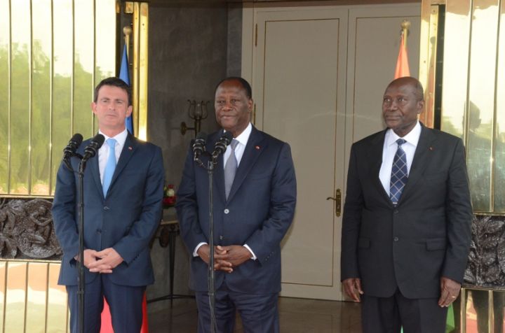 En visite en Côte d’Ivoire, Manuel Valls salue “l’exemplarité” du pays pour la Sous région (Photos)