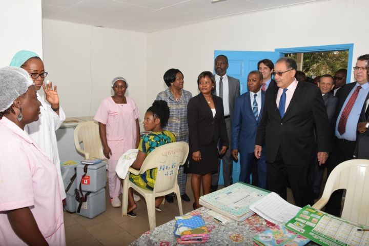 Côte d’Ivoire / Financement Basé sur la Performance : Le vice président de la Banque mondiale pour l’Afrique en visite à l’Hôpital Général de Bingerville