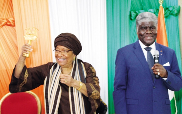 Ellen Johnson Sirleaf: ‘’Le Président Alassane Ouattara est l’un des plus grands dirigeants d’Afrique