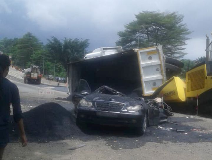 Côte d’Ivoire / Carrefour de la vie: Grave accident de la circulation en images