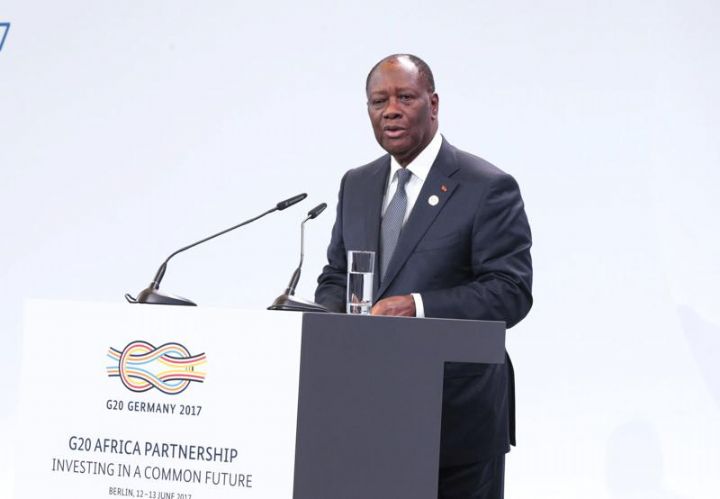 Conférence de haut niveau du G20 allocution de son excellence monsieur Alassane Ouattara, président de la république de Côte d’Ivoire (en images)