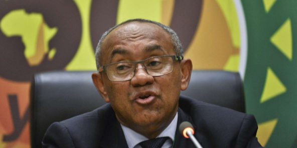 Ahmad Ahmad, président de la Confédération africaine de football (Madagascar).