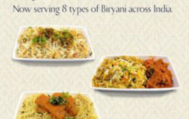 Jet Airways propose huit variétés de Biryani