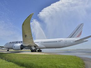 Le Dreamliner d’Air France part à Toronto