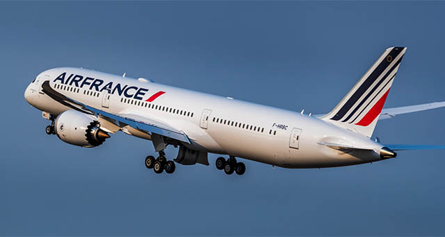 Air France : Belgrade, Tbilissi, Chili et Japon