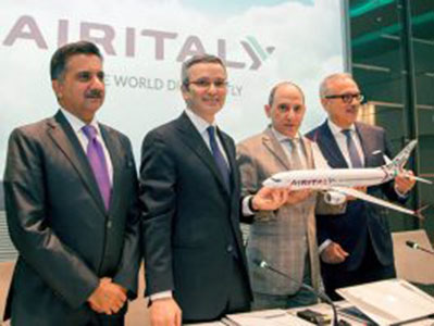 Meridiana renommée Air Italy par Qatar Airways