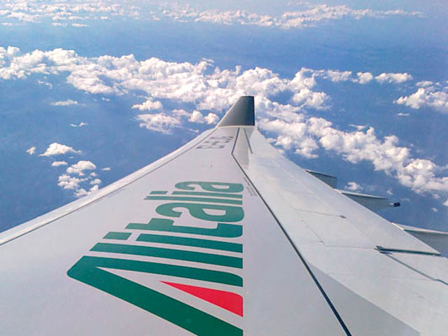 Alitalia : revenus passagers en hausse de 1,4 % au premier trimestre 2019