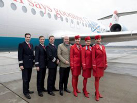 Austrian Airlines dit adieu au Fokker