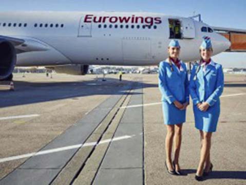 Allemagne : Eurowings lance des vols low cost long-courriers au départ de Düsseldorf