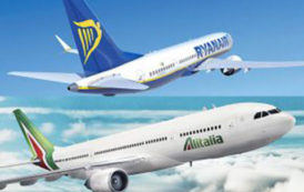 Ryanair veut les avions d’Alitalia