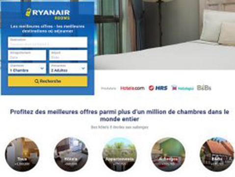 Ryanair élargit ses options d’hébergement