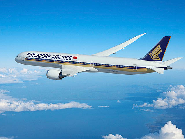 Singapore Airlines : Paris diminuée, commande Boeing confirmée