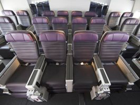 United Airlines commercialise sa classe Premium