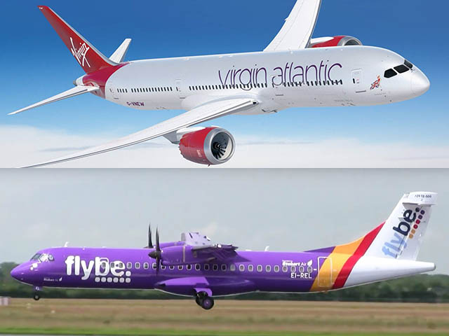 Flybe rachetée par Virgin Atlantic et Stobart Air