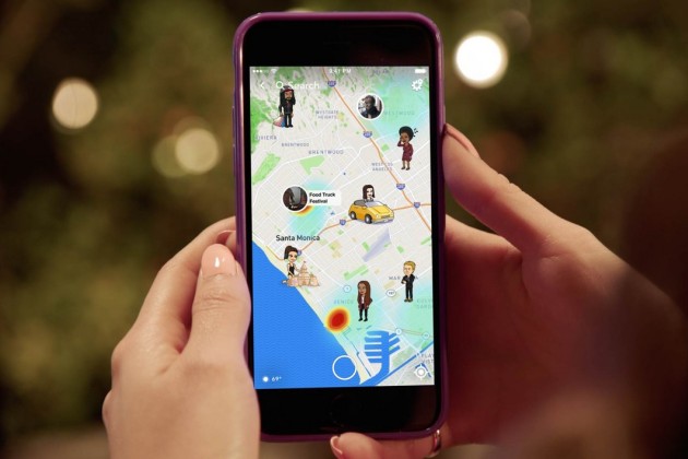 Snap Map, la nouvelle fonction de Snapchat pour retrouver vos amis