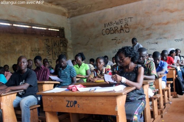 11,92% du taux de réussite au premier tour du bac en RCA