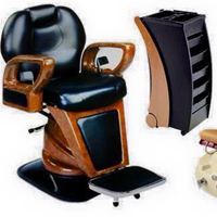 Chaise de coiffeur professionnel